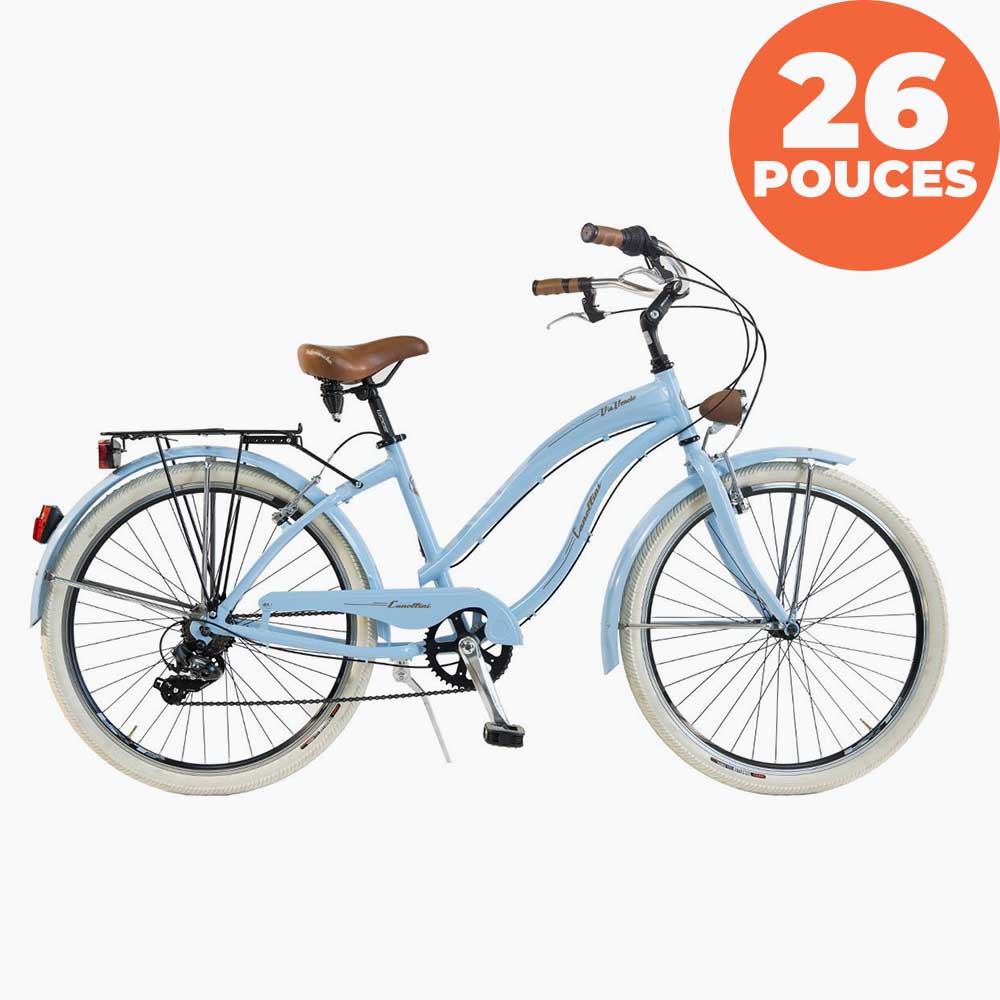 Les Trottes de l'Ouest - Beach Cruiser Femme 26 pouces